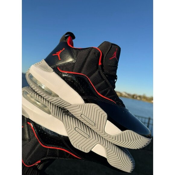 MEN\'S NIKE JORDAN STAY LOYAL BASKETBALL BLACK RED WHITE DB2884-001 SNEAKERS main image 6